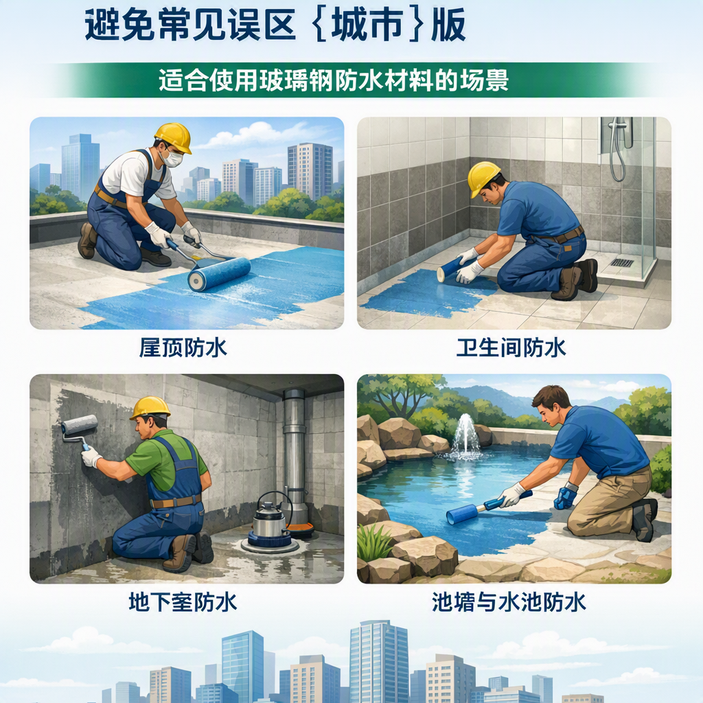 玻璃钢防水材料施工注意事项，避免常见误区 固原 版